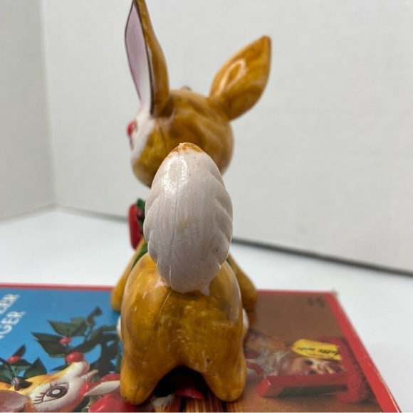 Kurt Adler Stocking Hanger Rudolph The Red-Nosed Reindeer 1983 Santas World - Picture 9 of 14